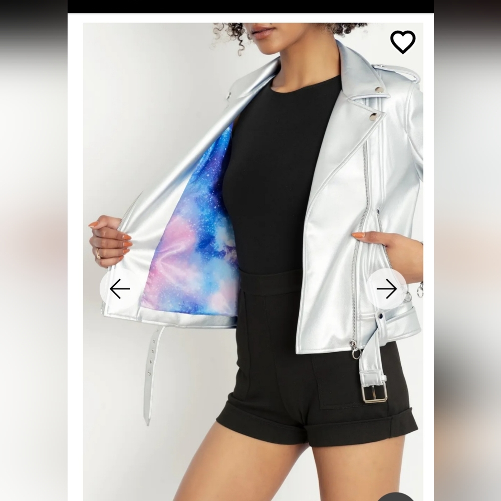 BlackMilk Time Traveler Moto Jacket Size 10